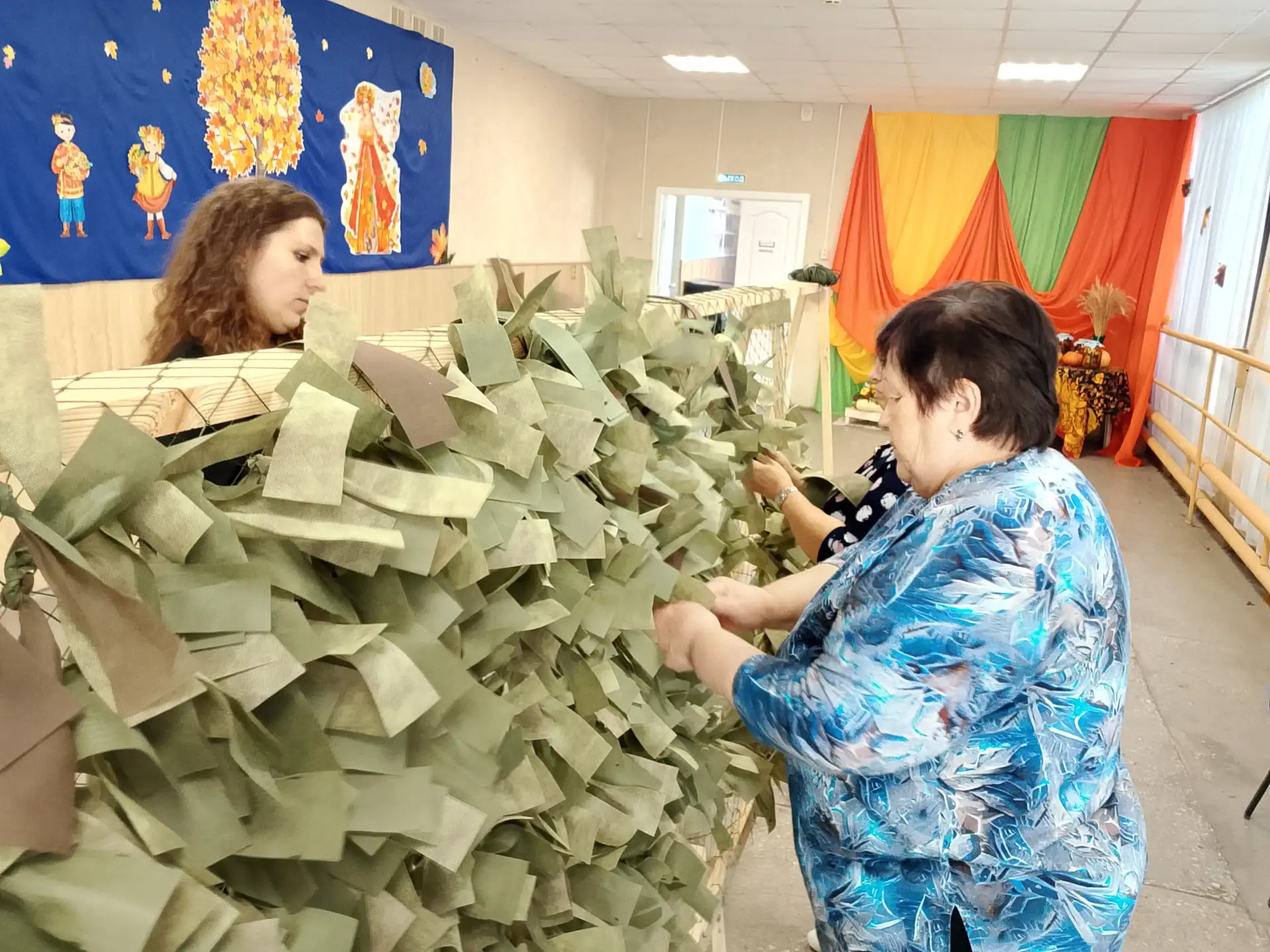 Наш Дом культуры — теперь и штаб помощи 🇷🇺