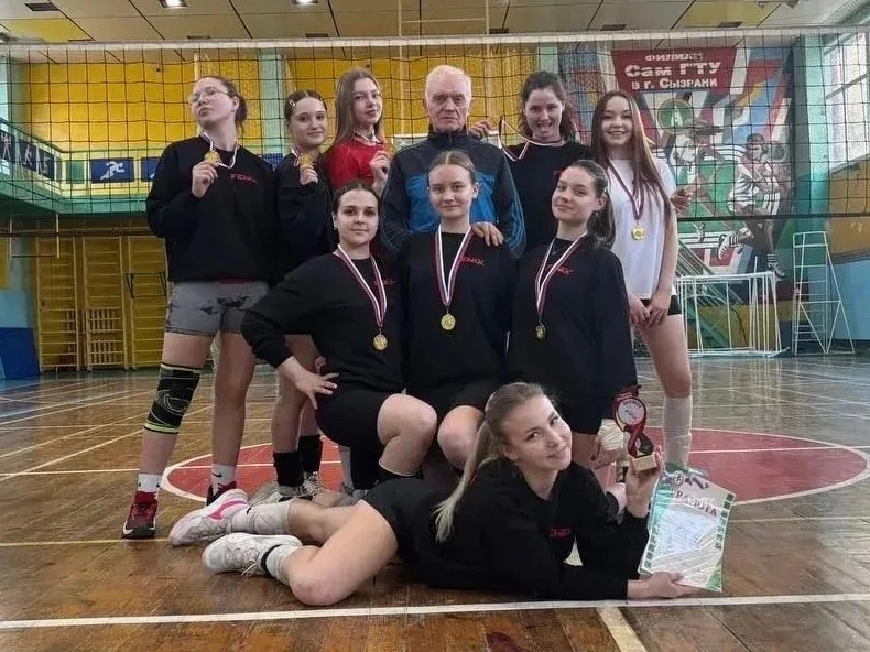 🏆ПЕРВОЕ МЕСТО!  🥇Сборная команда девушек колледжа под руководством Машина Александра Васильевича зан