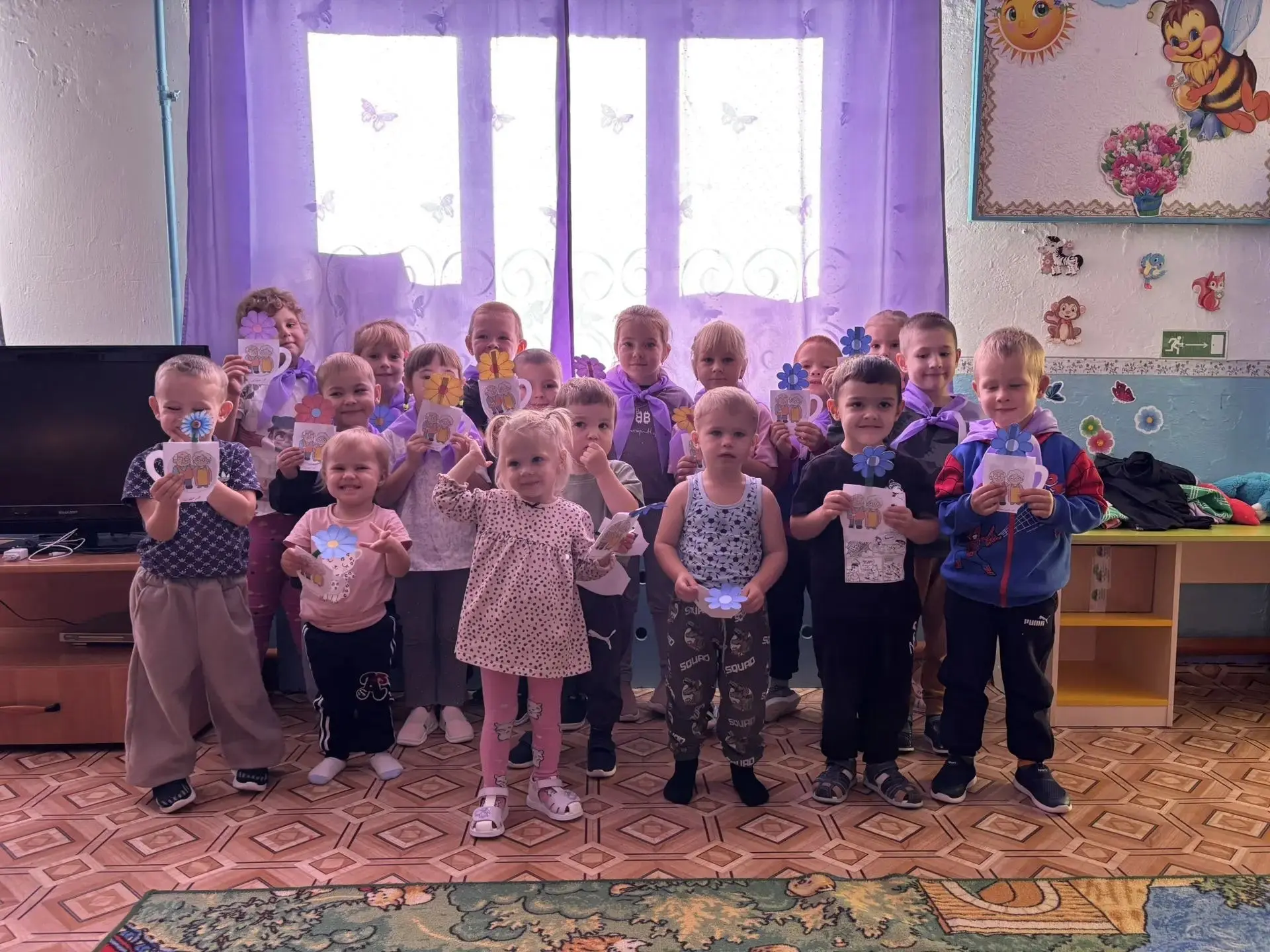 Тепло детских рук для самых любимых