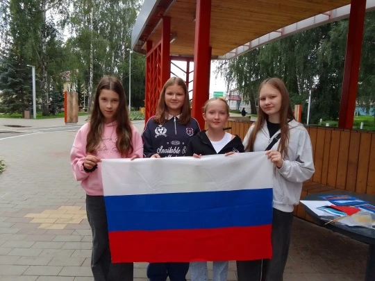 21 августа в рамках республиканской музейной акции "Флаг России" в музее состоялась поз...