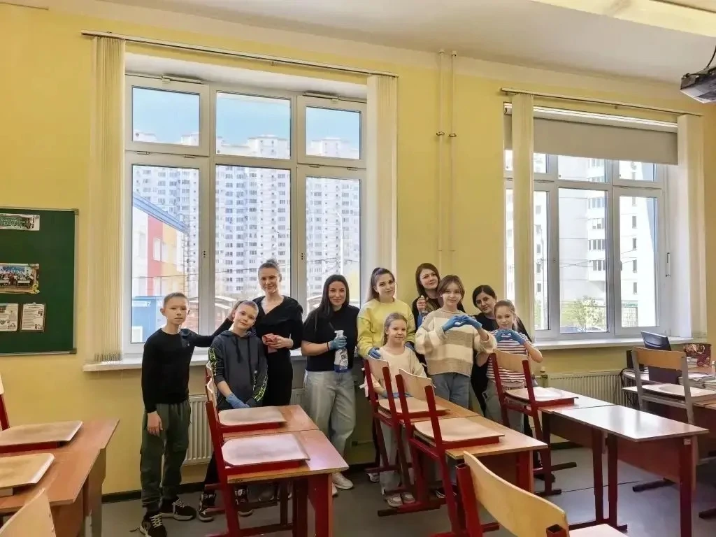 🌿 Субботник в школе — вместе за чистоту и порядок! 25 апреля в нашей школе прошёл традиционный суббо