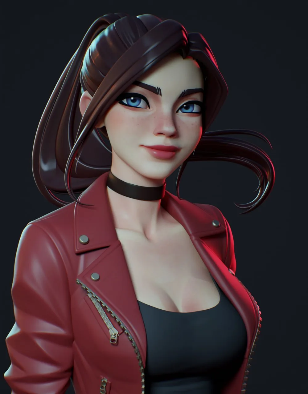 Работа Claire Redfield от нашего подписчика Anton Hardin