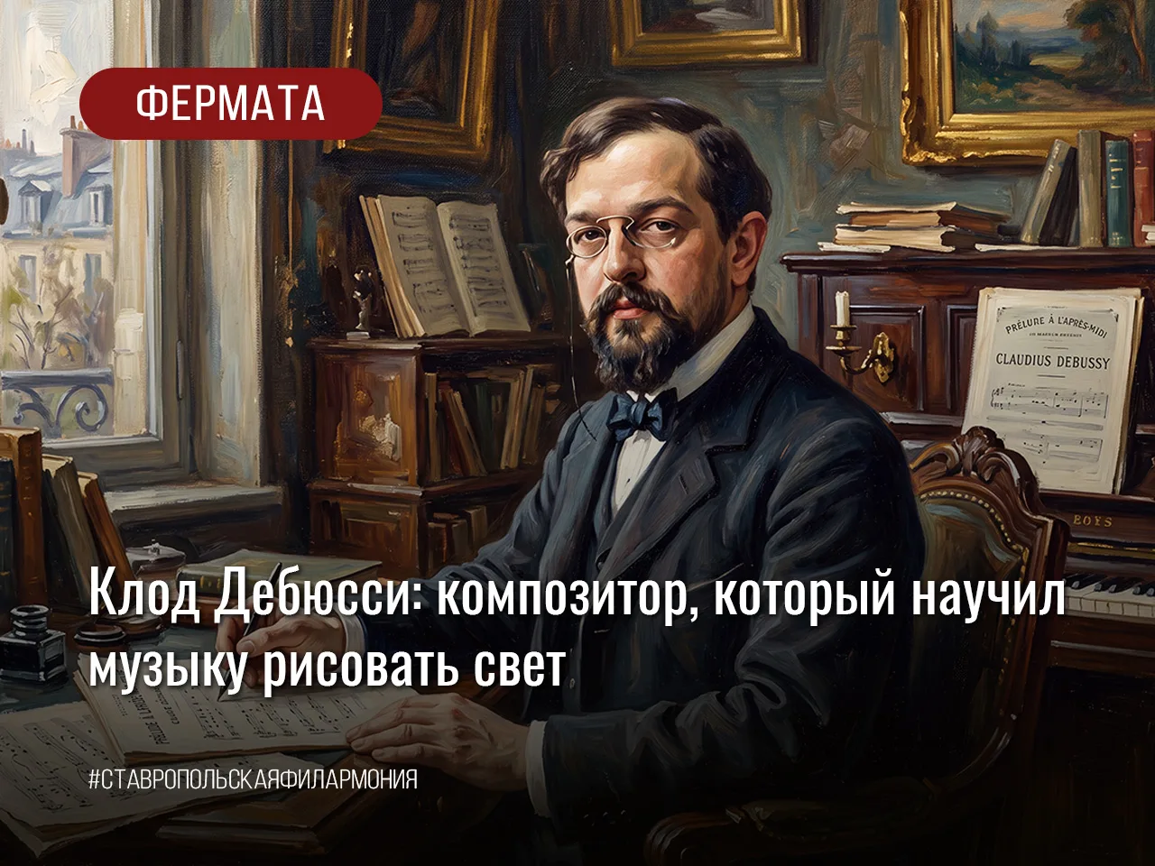 Клод Дебюсси: композитор, который научил музыку рисовать свет