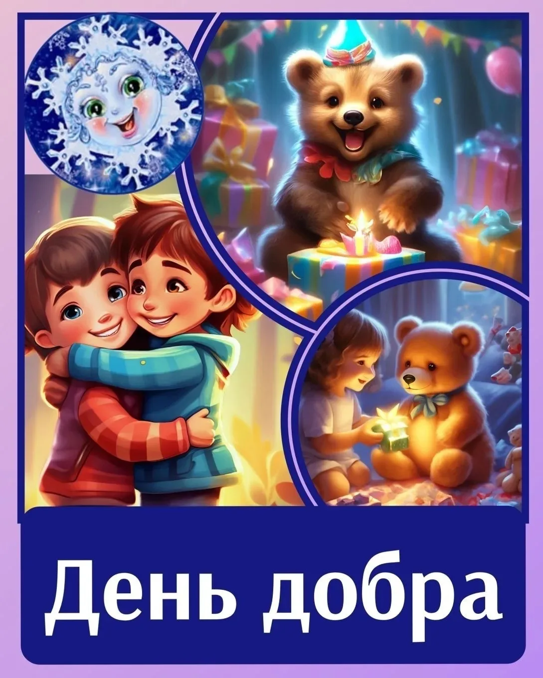 ✨ В детском саду отметили День добра: весёлый праздник у Мишки" 🐻