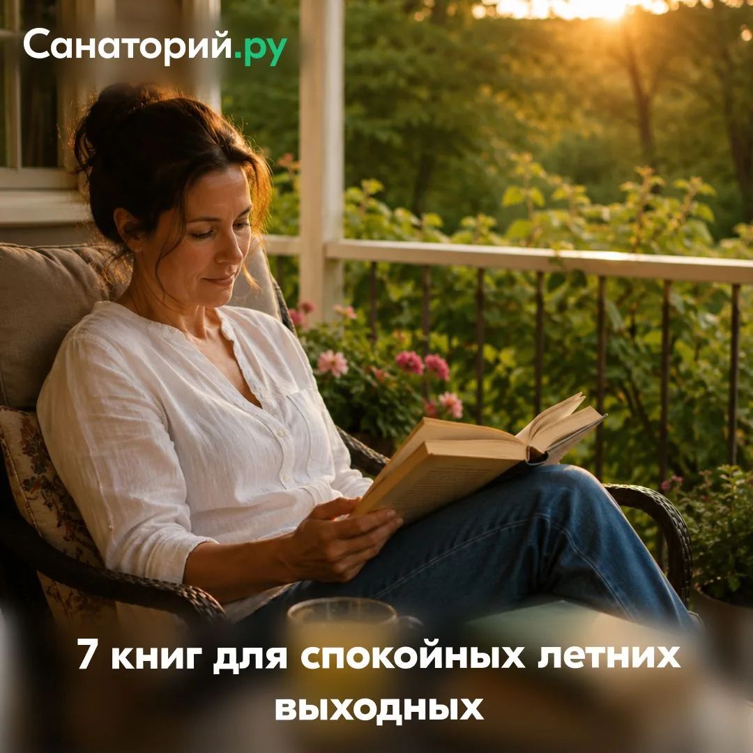 📚 7 уютных книг для летнего вечера

Собрали истории для спокойных летних выходных — с солнцем, юмор