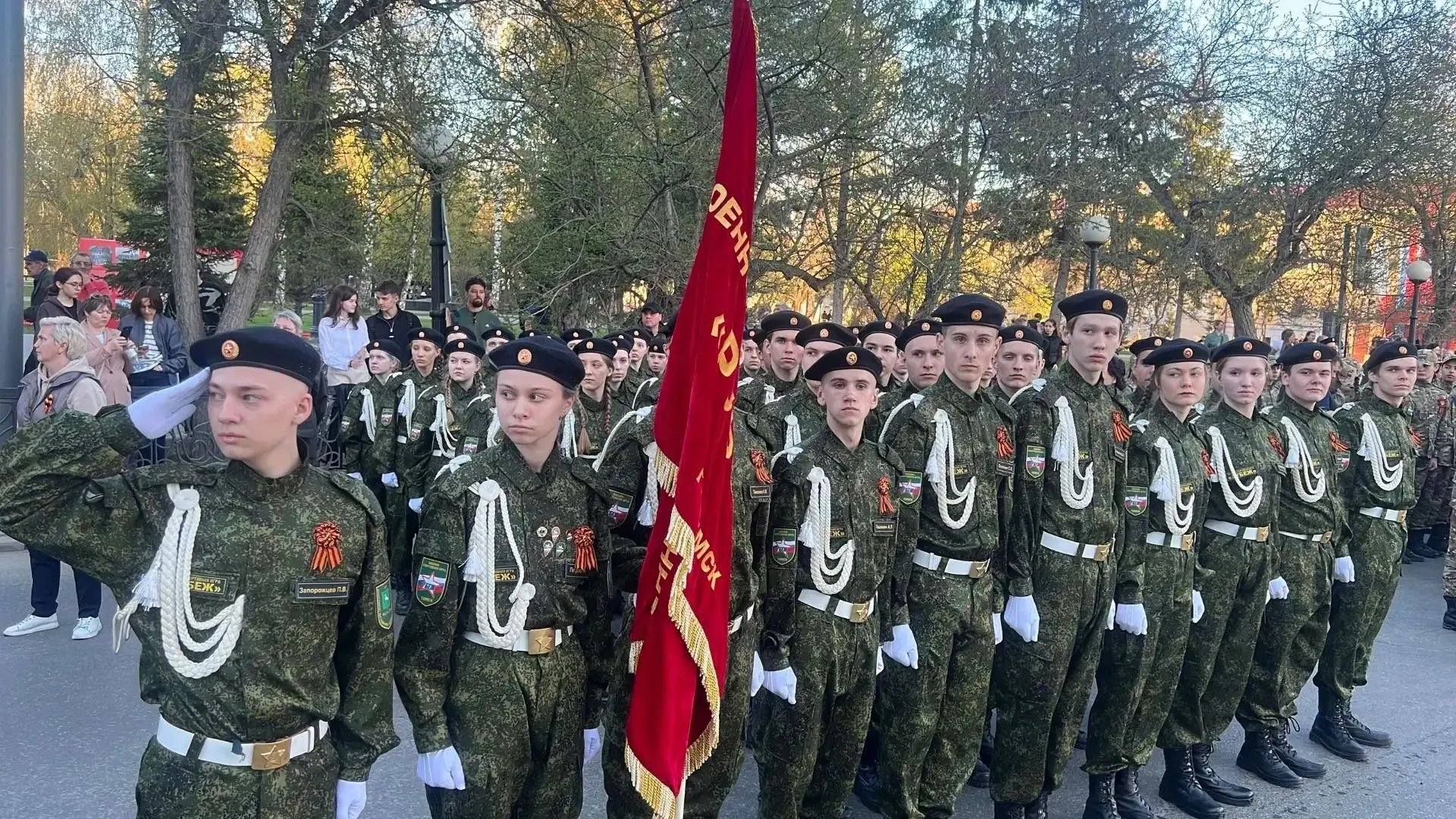 🇷🇺 Обучающиеся и выпускники нашей гимназии — участники военно-спортивной игры «Рубеж» — приняли учас