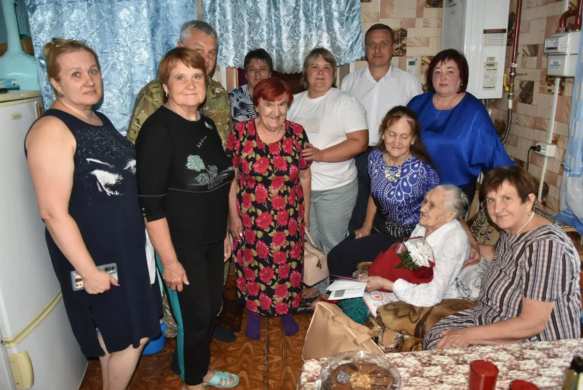 26 августа в Алтайском районе 100- летний юбилей отмечает труженица тыла, ветеран труда...