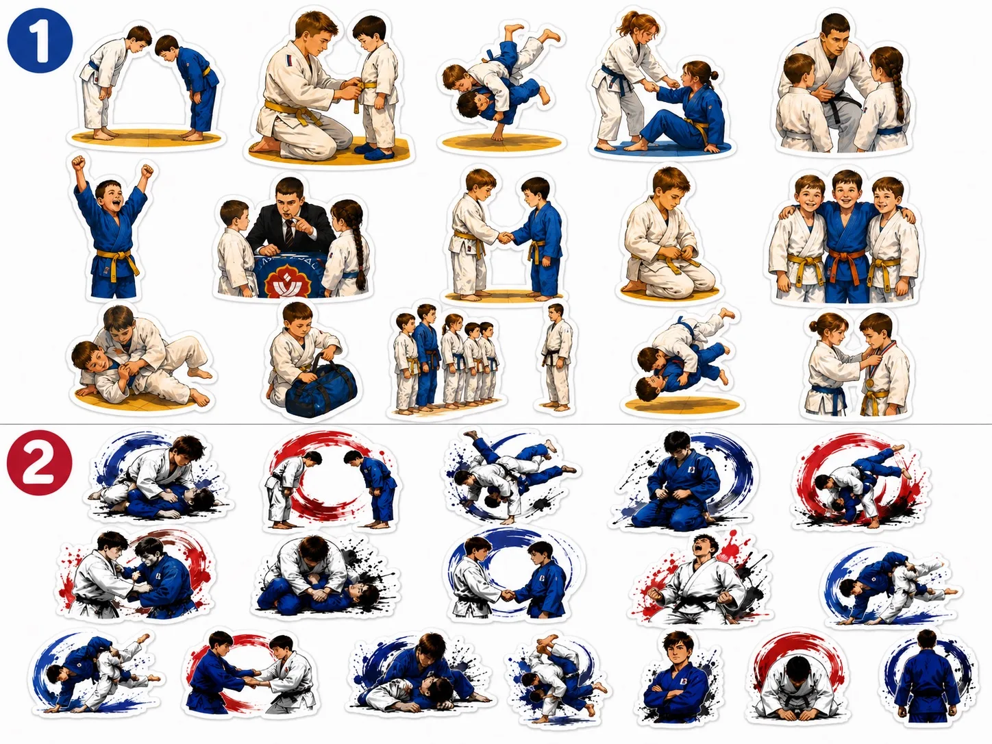 🥋 Мы готовим новые стикеры для наших дзюдоистов!

Не можем определиться, какой вариант нравится бол
