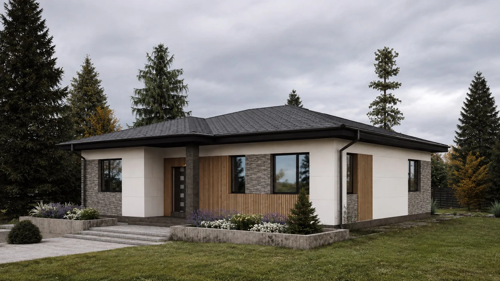 🏡 Дом площадью 129 м²