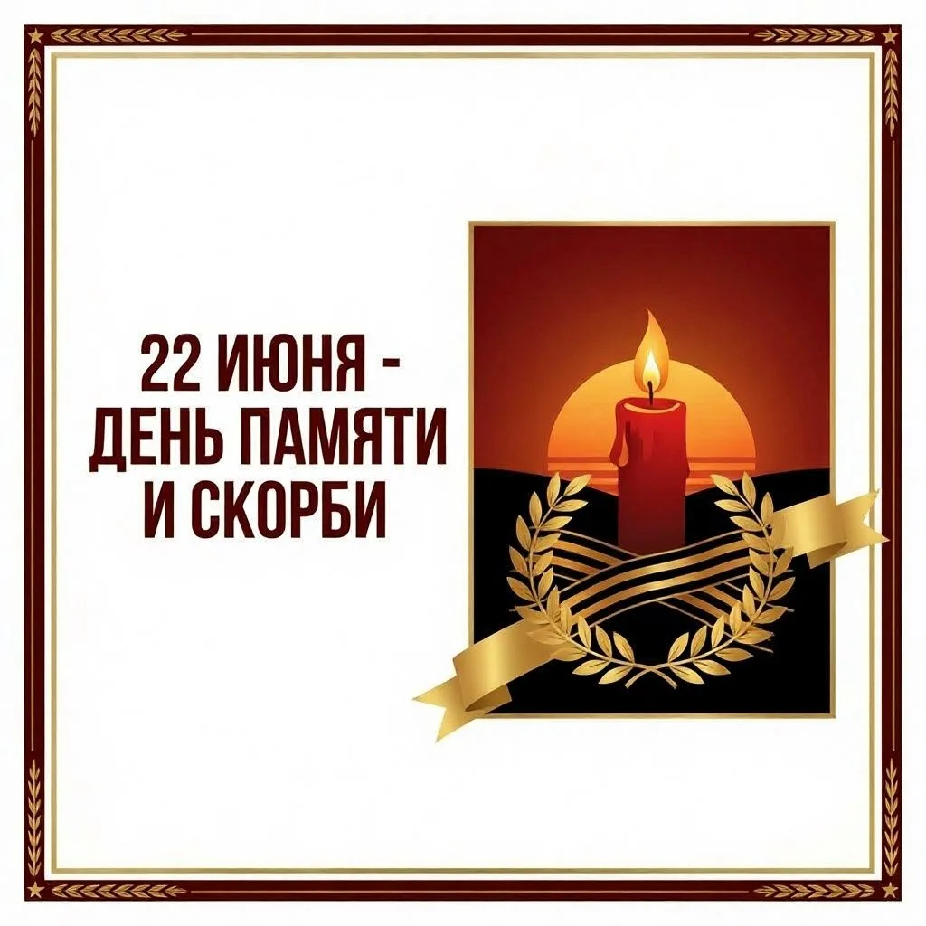 22 июня – День памяти и скорби
 
22 июня 1941 года навсегда изменило жизни миллионов людей. В этот п