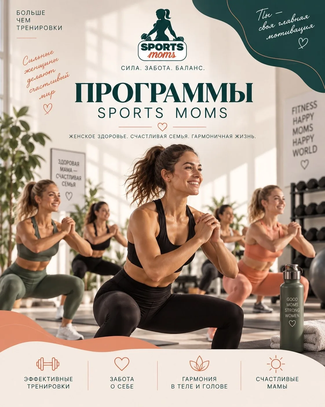 Выбирайте свою тренировку  и приходите в нашу уютную студию.