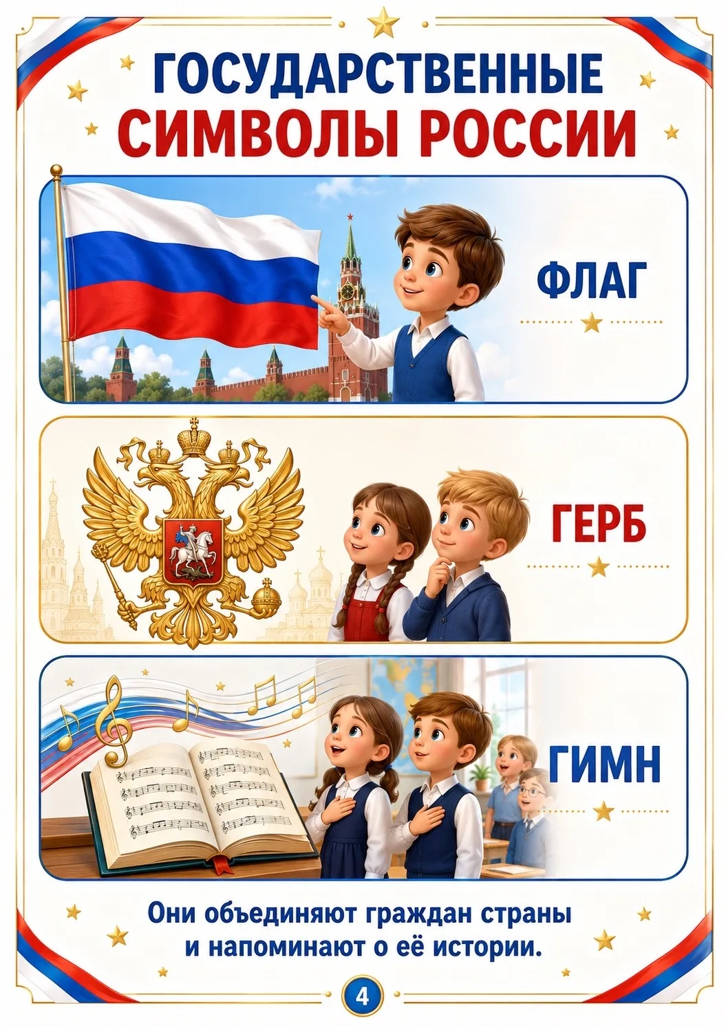 День Государственного флага — замечательная возможность напомнить подрастающему поколен...
