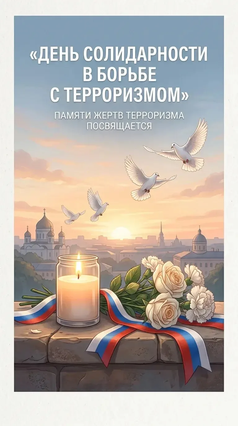 🕊 День солидарности в борьбе с терроризмом. День, когда особенно хочется обнять близки...