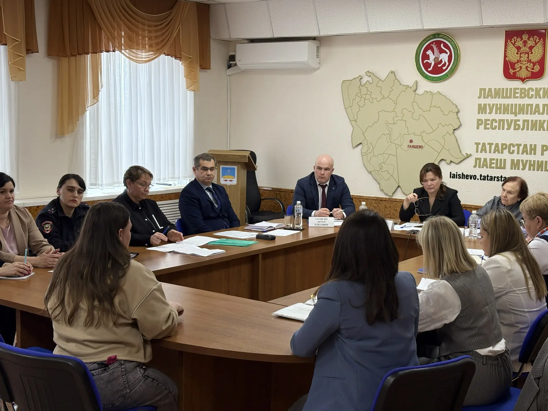 Лаишевский район посетила Уполномоченный по правам ребёнка в РТ Светлана Захарова  В ходе рабочего в