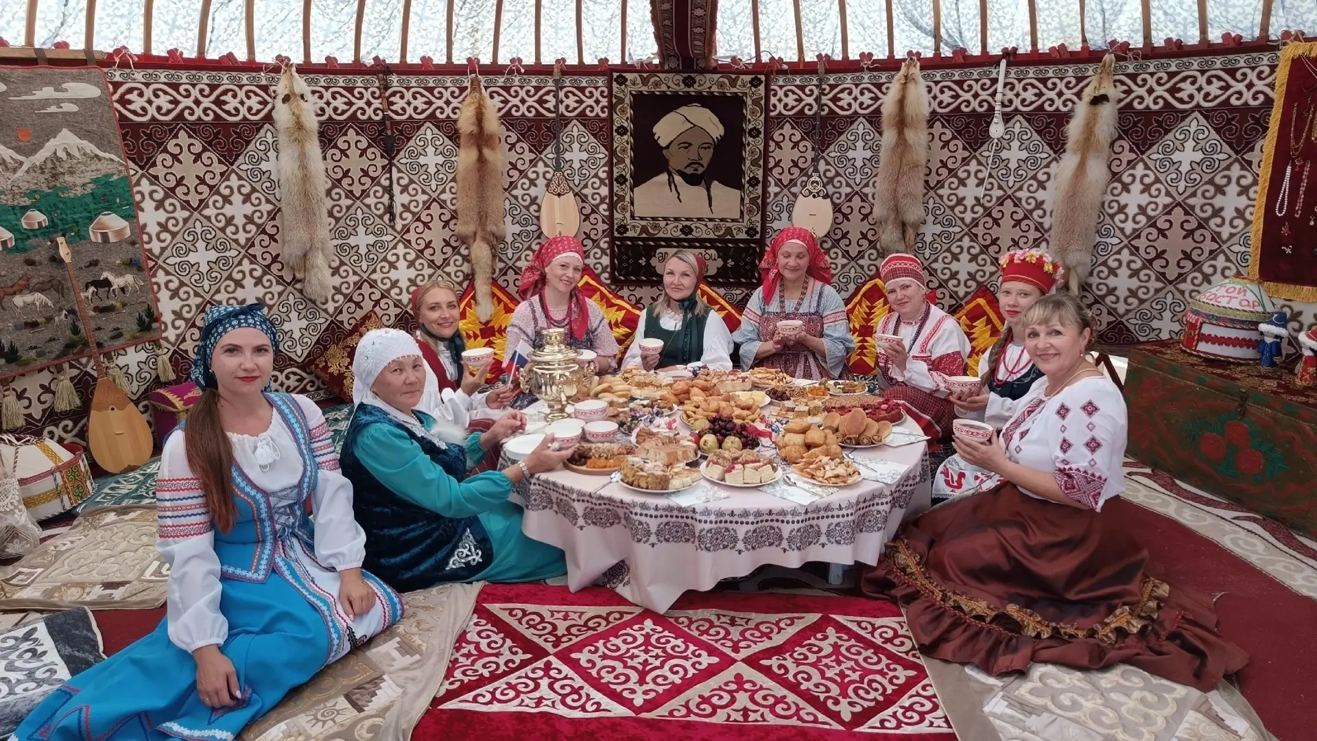 🇷🇺В составе делегации города Ишима приняли участие в областном казахском народном празднике Курулт
