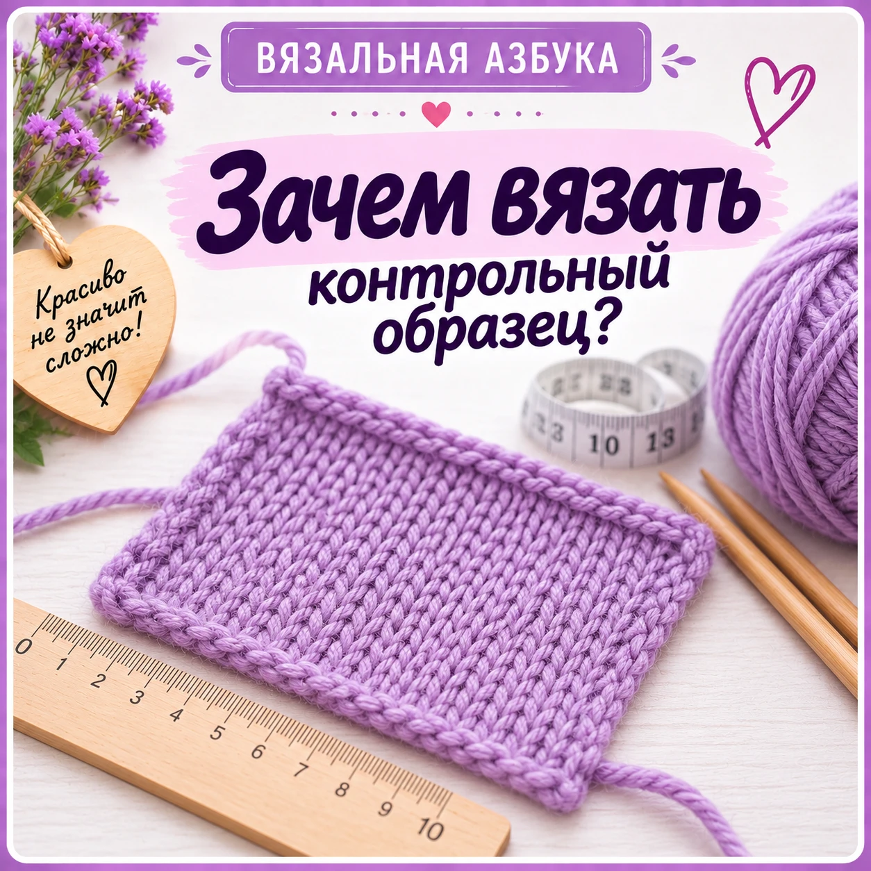 🧶 Вязальная азбука