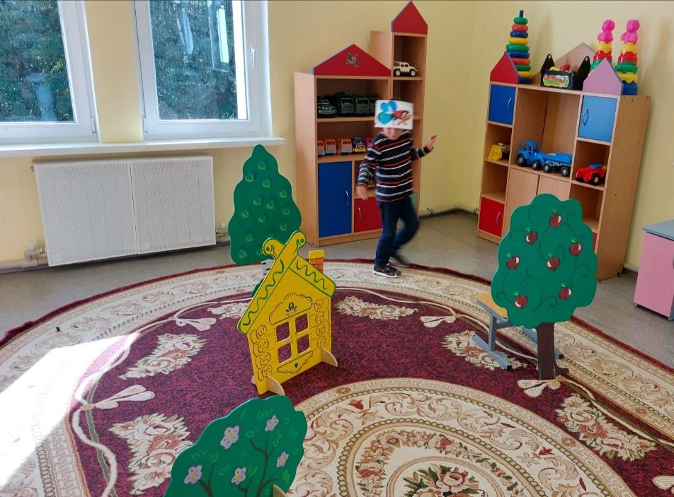 Инсценировка сказки " Теремок" в группе  " Почемучки"🐰🐹🐓