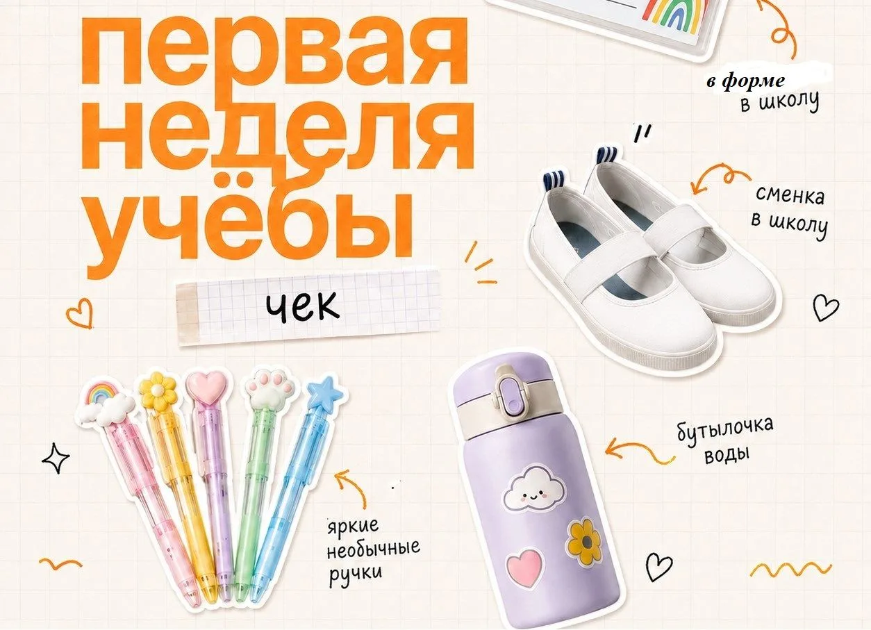 Первая неделя учёбы позади!