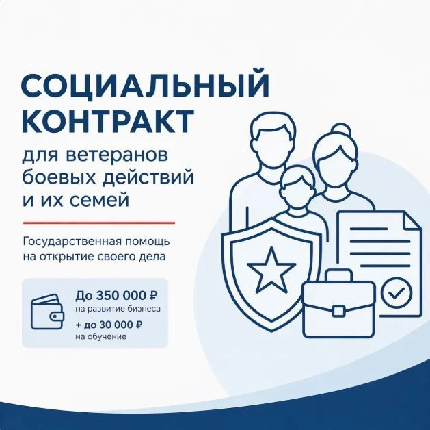 👍 Соцконтракт для ветеранов боевых действий и их семей: что важно знать