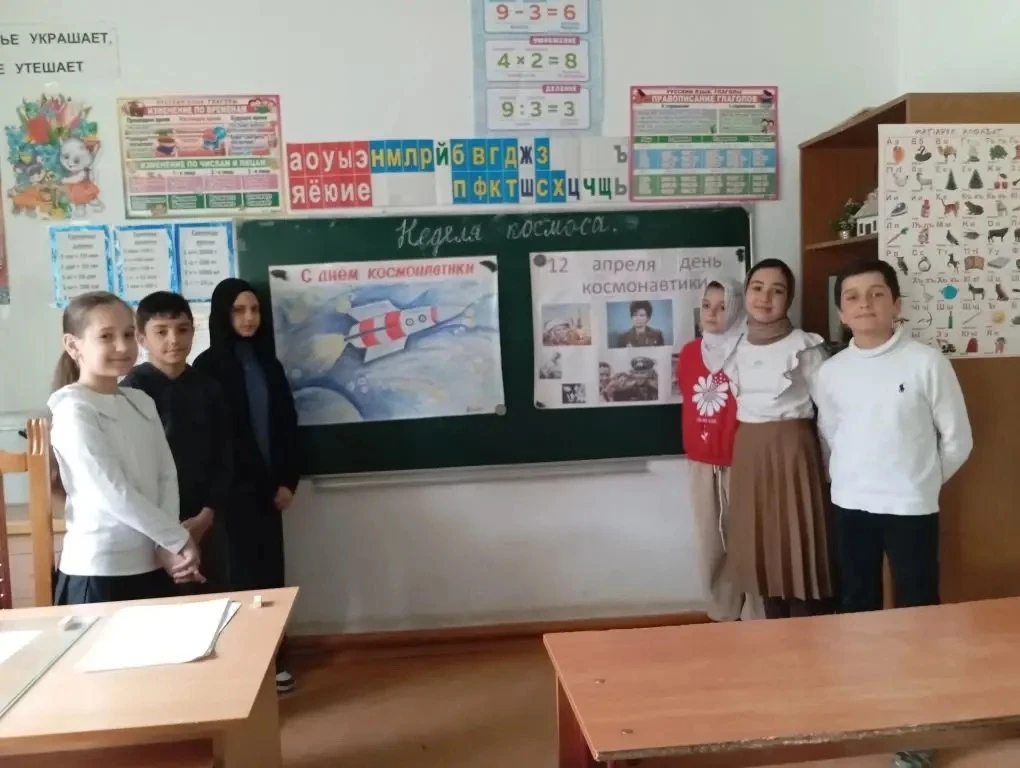 Неделя космоса в нашей школе «Поехали!!!»