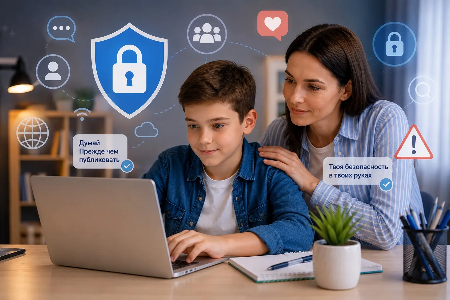 💻 Безопасность детей в цифровом пространстве

📱 Интернет давно стал частью нашей повседневной жизн