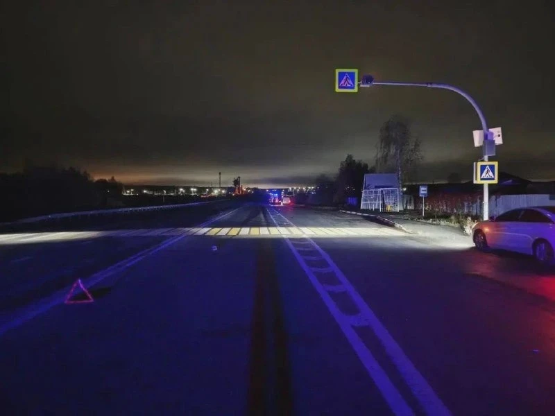 🚗 Ночью под Челябинском автомобиль насмерть сбил пешехода