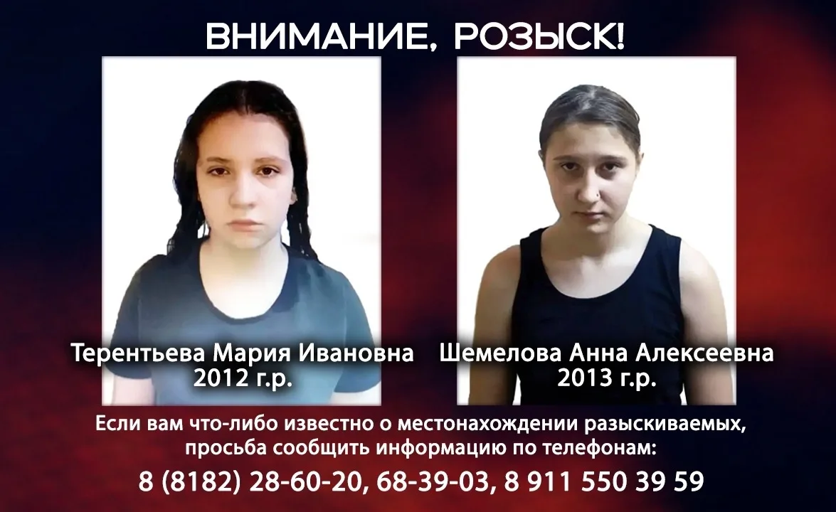Приметы разыскиваемых:
