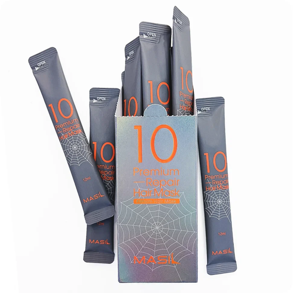Восстанавливающая премиум-маска для волос Masil 10 Premium Repair Hair Mask интенсивно ...