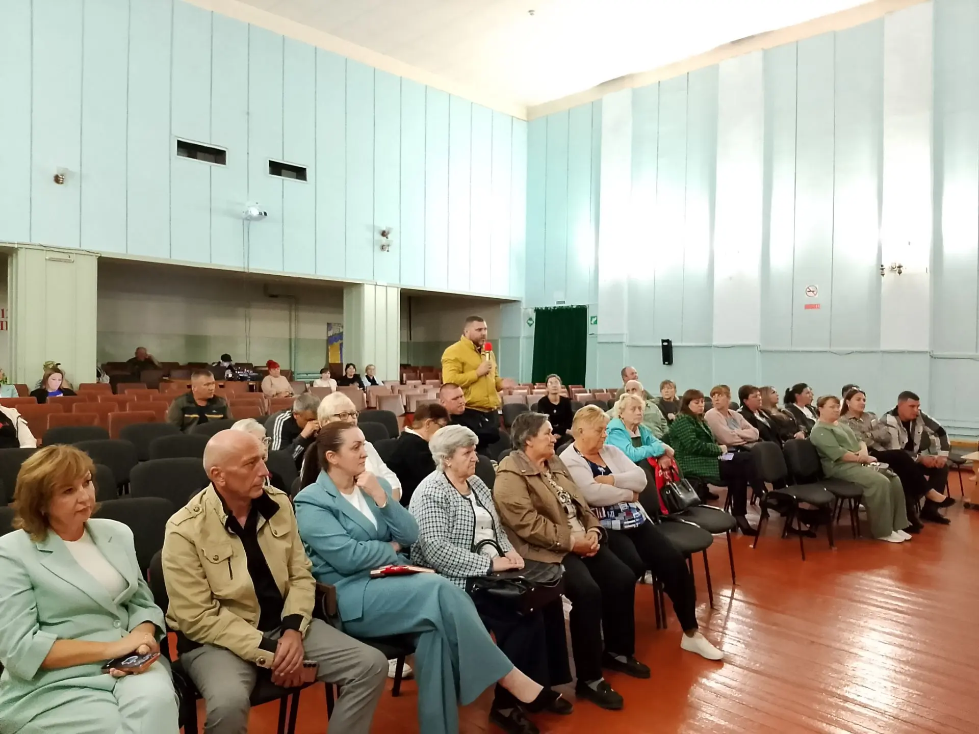 Сегодня в Доме Культуры станицы Зольской прошло собрание граждан Зольского ТО АКМО СК.