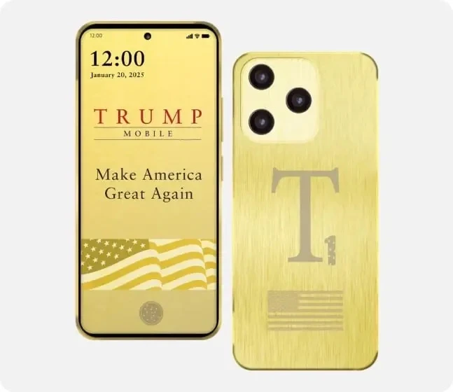 Полмиллиона человек заплатили по $100 депозита за золотой телефон Трампа почти год назад. Устройство