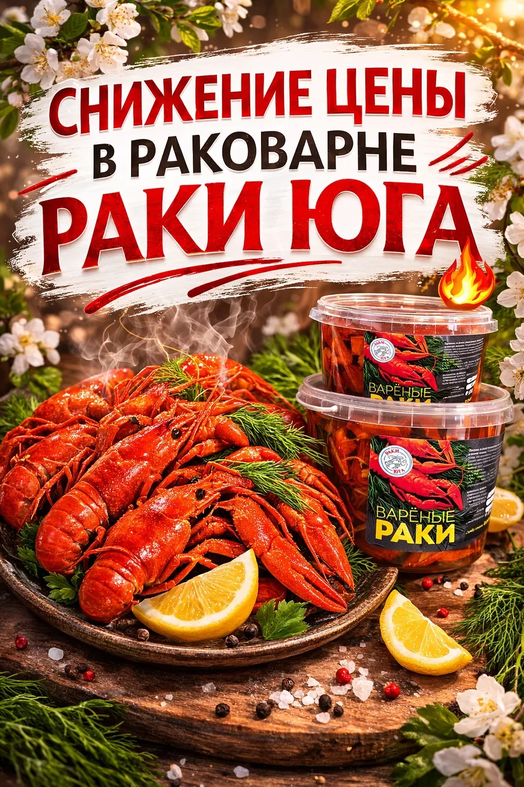🦞СОЛНЦЕ, ТЕПЛО И НИЗКИЕ ЦЕНЫ! 🦞