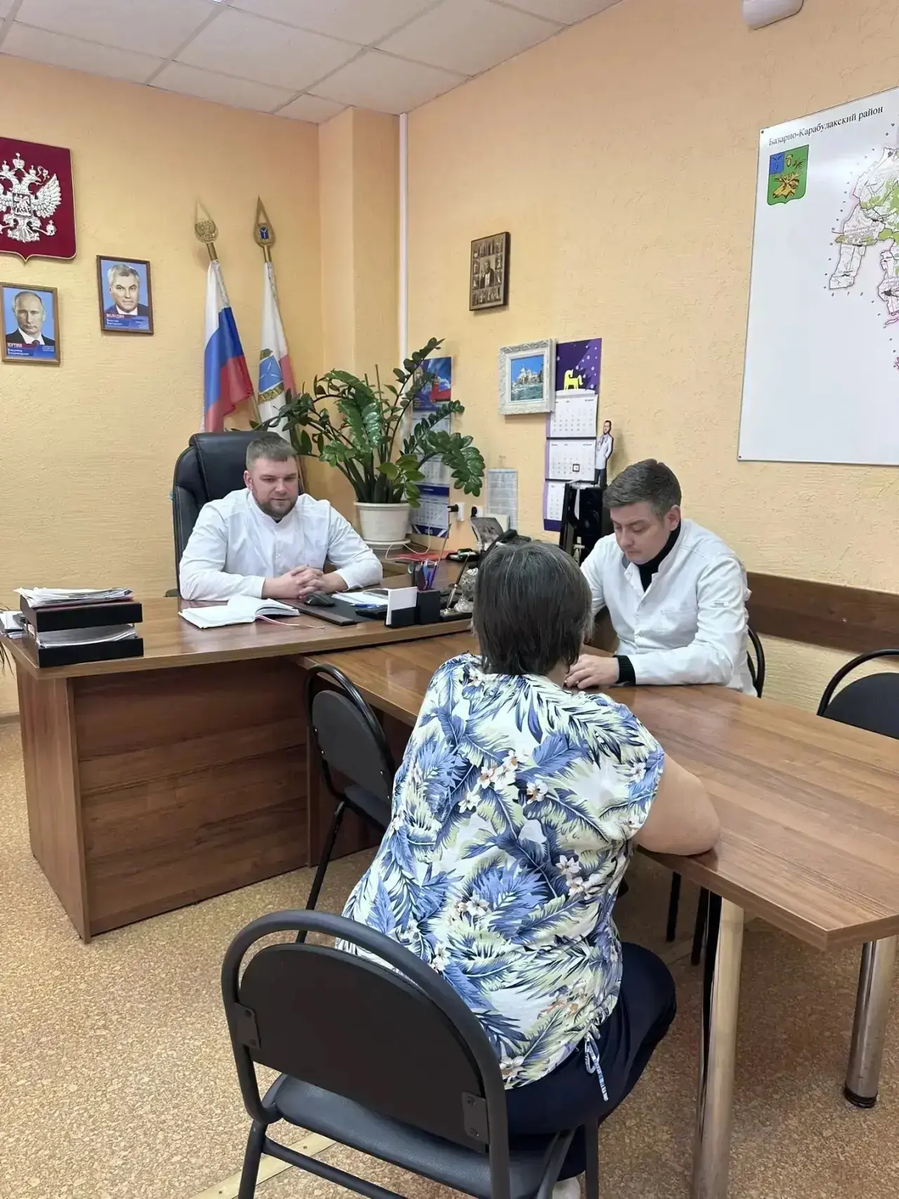 Сегодня по поручению губернатора Саратовской области Романа Бусаргина в  Базарно-Карабу...