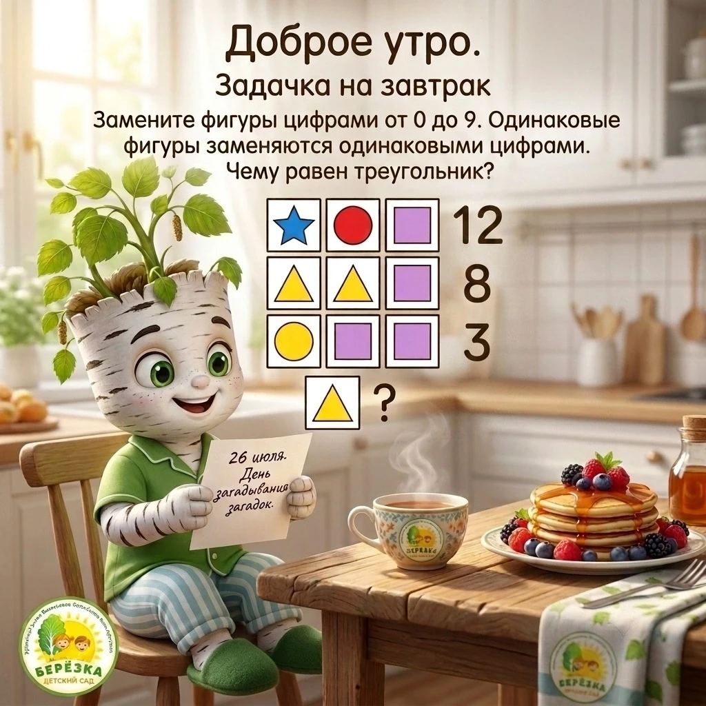 Друзья, пишите в комментариях ответ: чему равен треугольник?🤔