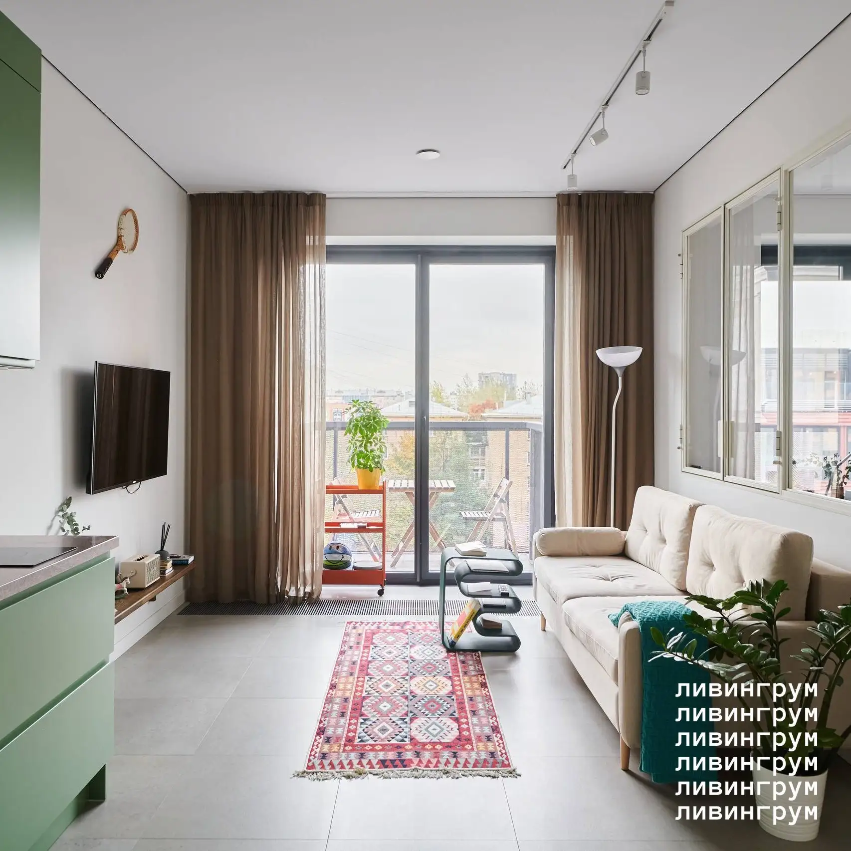 **1-КОМН КВАРТИРА, 42.0 м²**