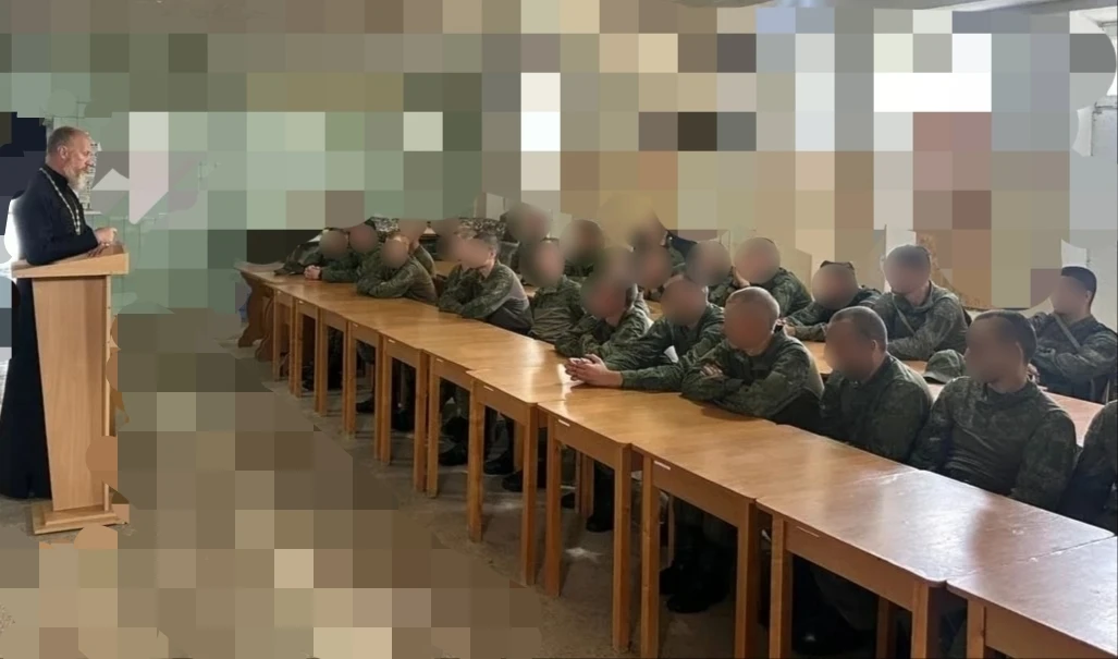 Пастырский визит: беседа клирика Свято-Ильинского храма г. Саки с военнослужащими