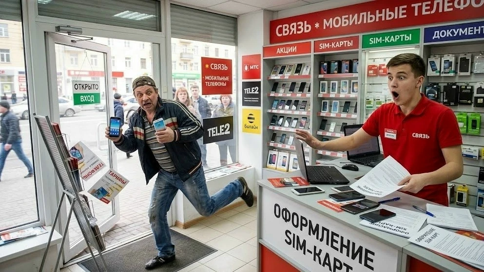 📵 В одном из салонов связи в Бийске произошло ограбление: молодой человек обманул прод...