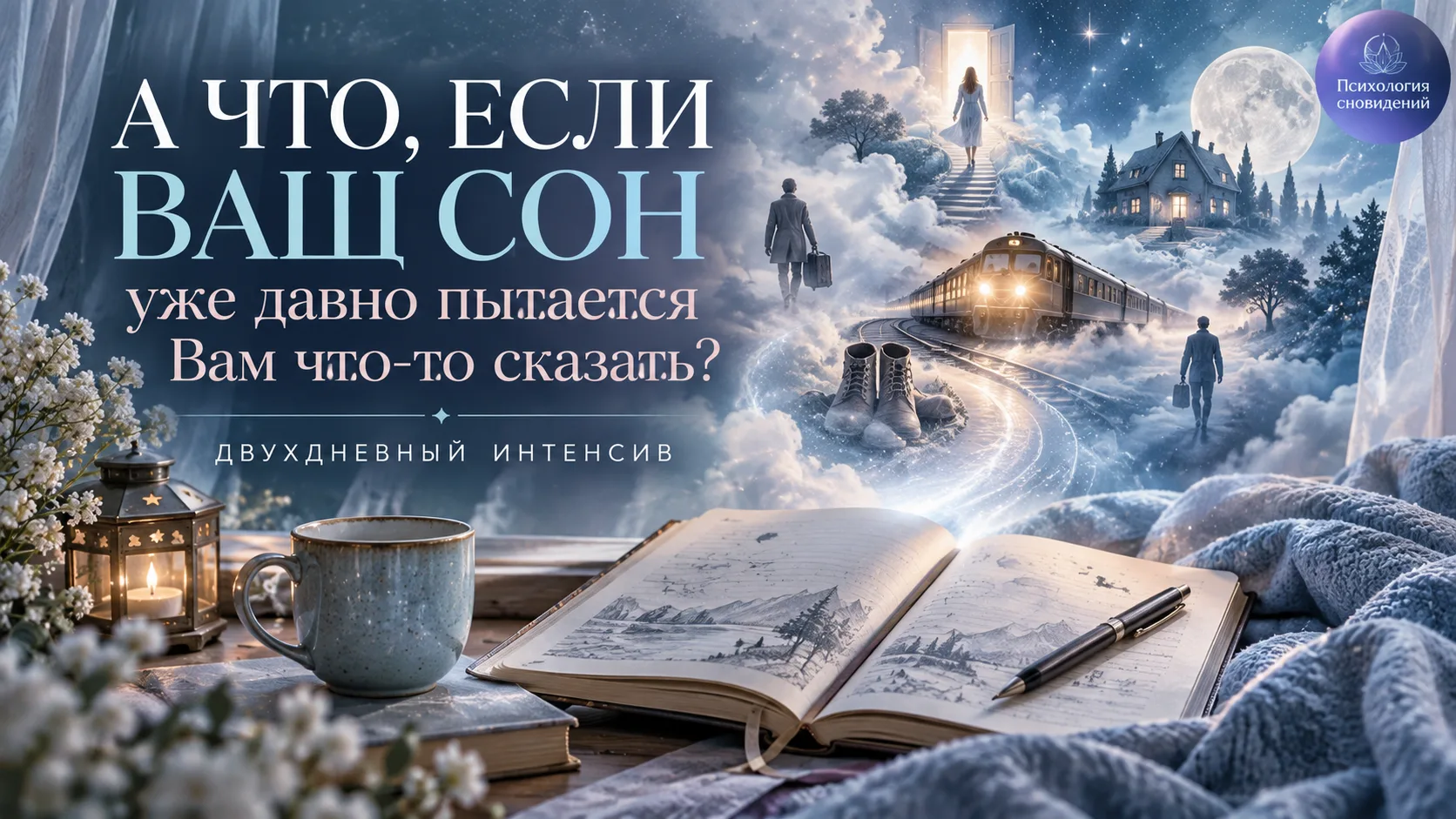 А ЧТО, ЕСЛИ ВАШ СОН УЖЕ ДАВНО ПЫТАЕТСЯ ВАМ ЧТО-ТО СКАЗАТЬ?