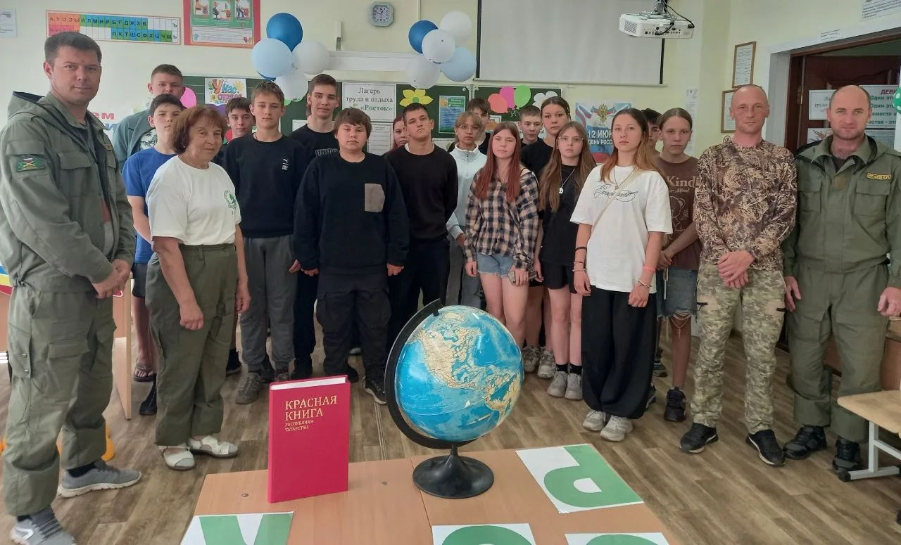 Сегодня в трудовом лагере труда и отдыха «Росток» прошёл «День экологии», организованны...