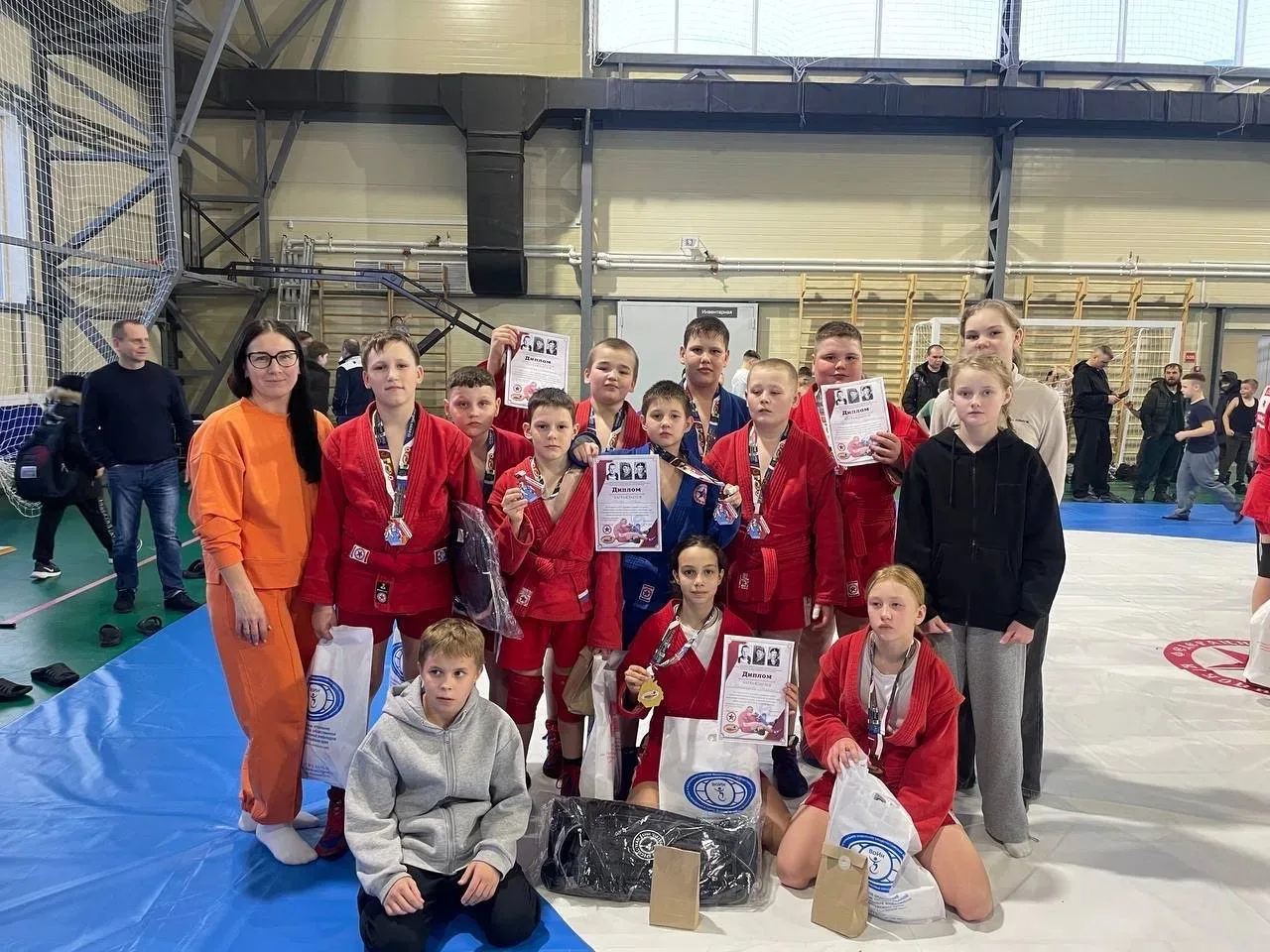 🏆Село Красногорское  Краевые соревнования по Самбо, среди юношей и девушек 2014-2015 годов рождения,