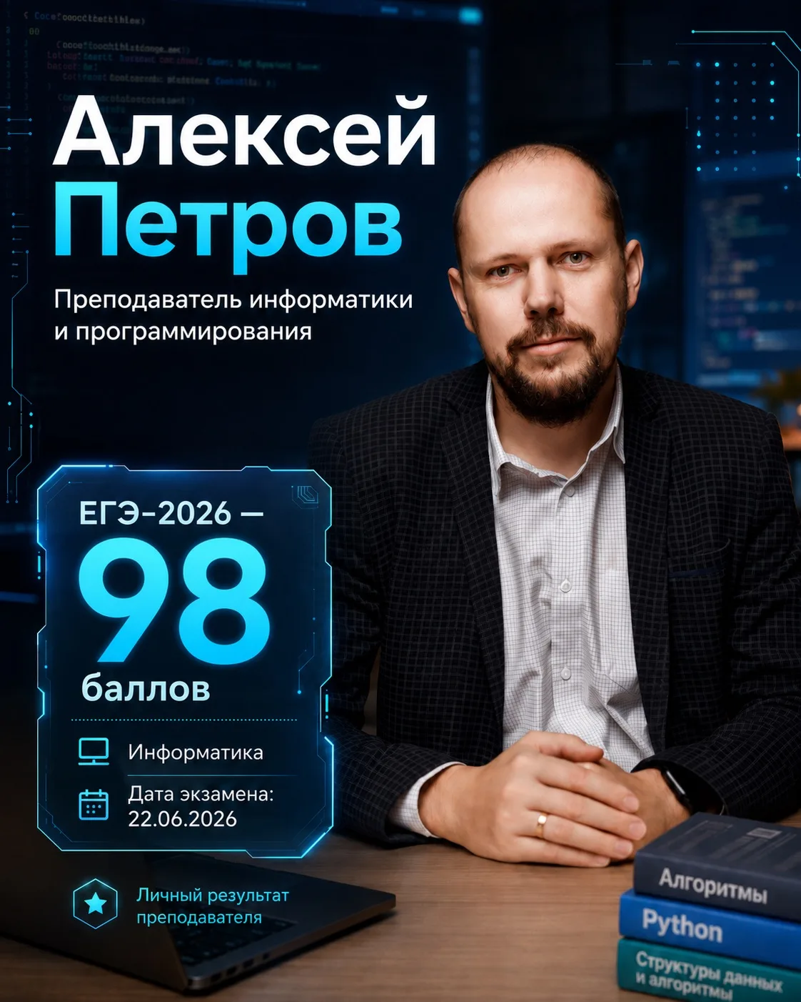 🔥 Преподаватель, который знает ЕГЭ не “по учебнику”, а изнутри!