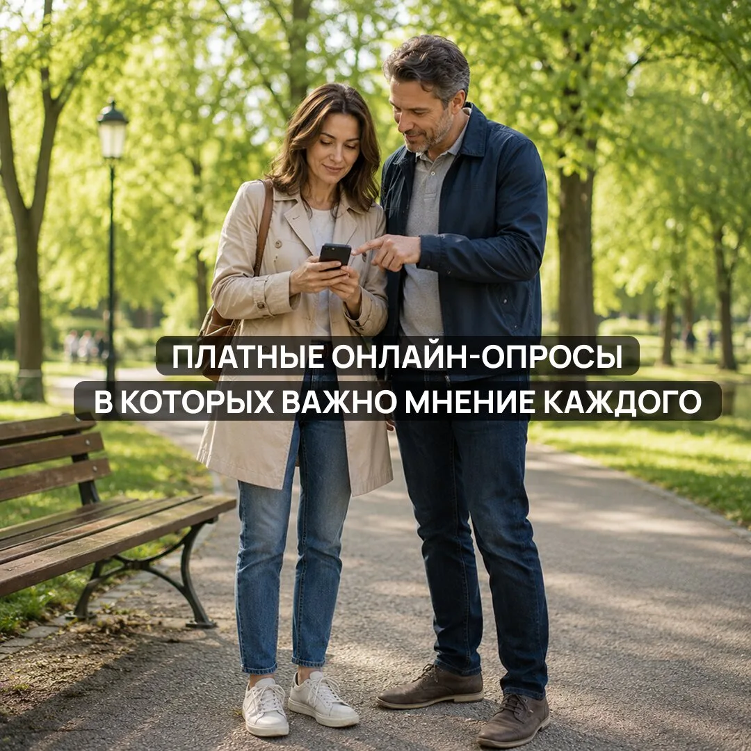 Поделитесь своим мнением в платных онлайн-опросах!  Каждый день мы пользуемся десятками товаров и се