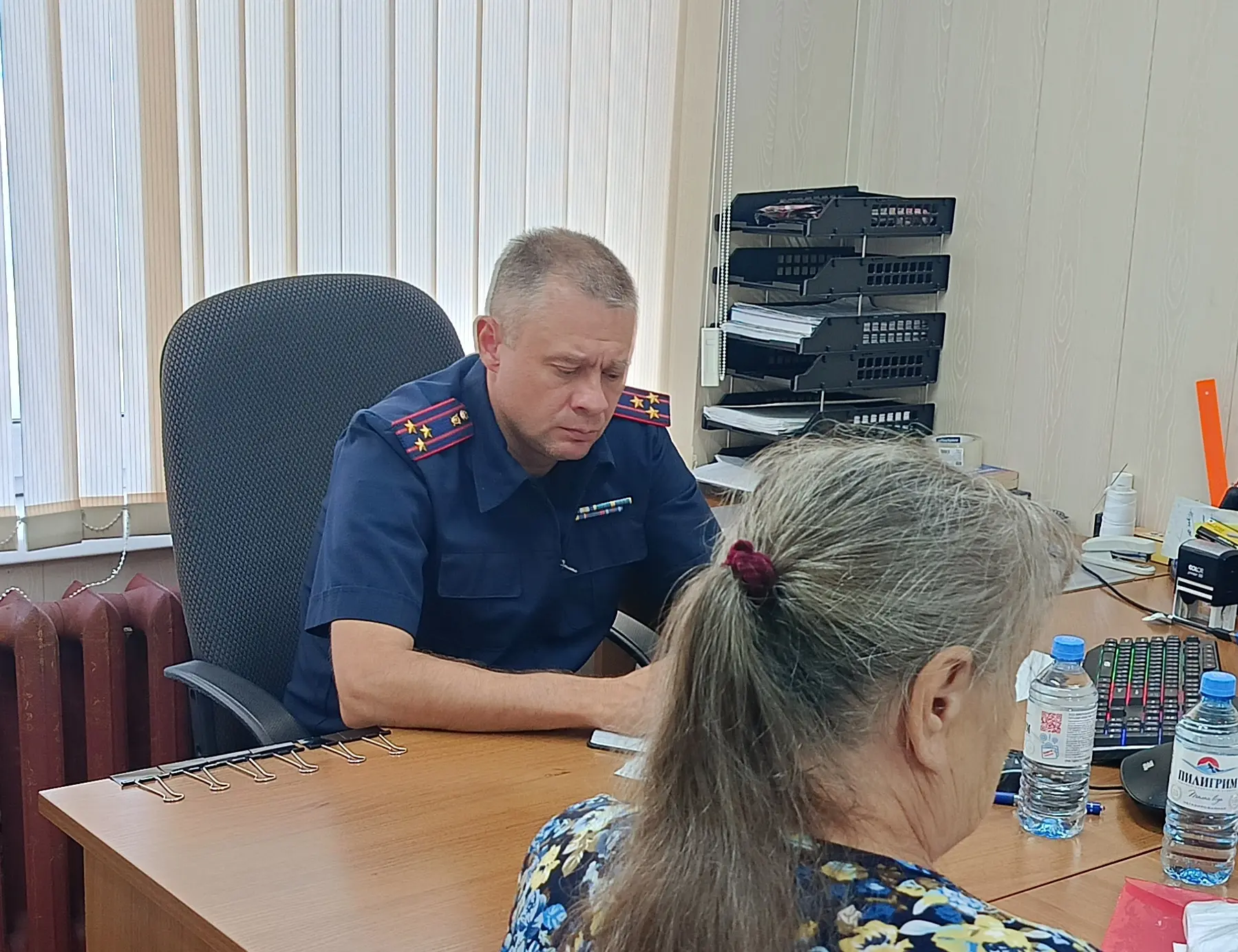 И.о. руководителя следственного управления провел личный прием граждан