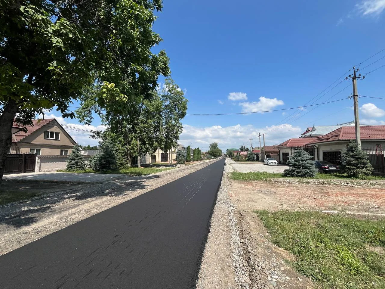 🚧Ремонт улично-дорожной сети продолжается в с. Кенже