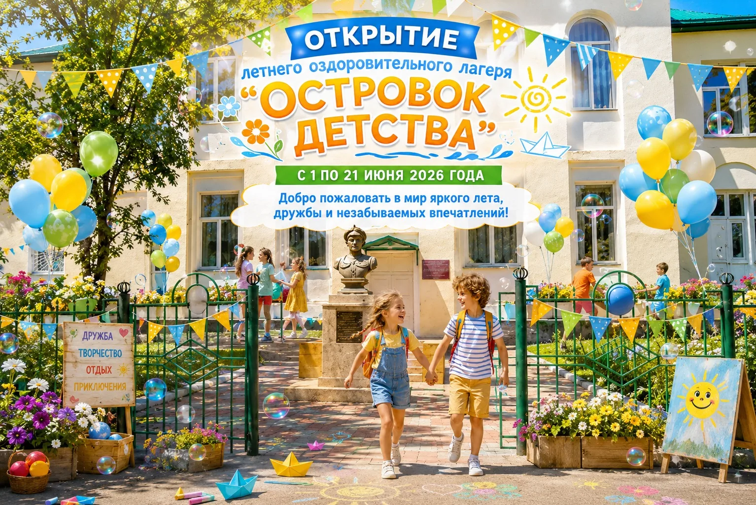 ✨ Ведётся запись в летний оздоровительный лагерь