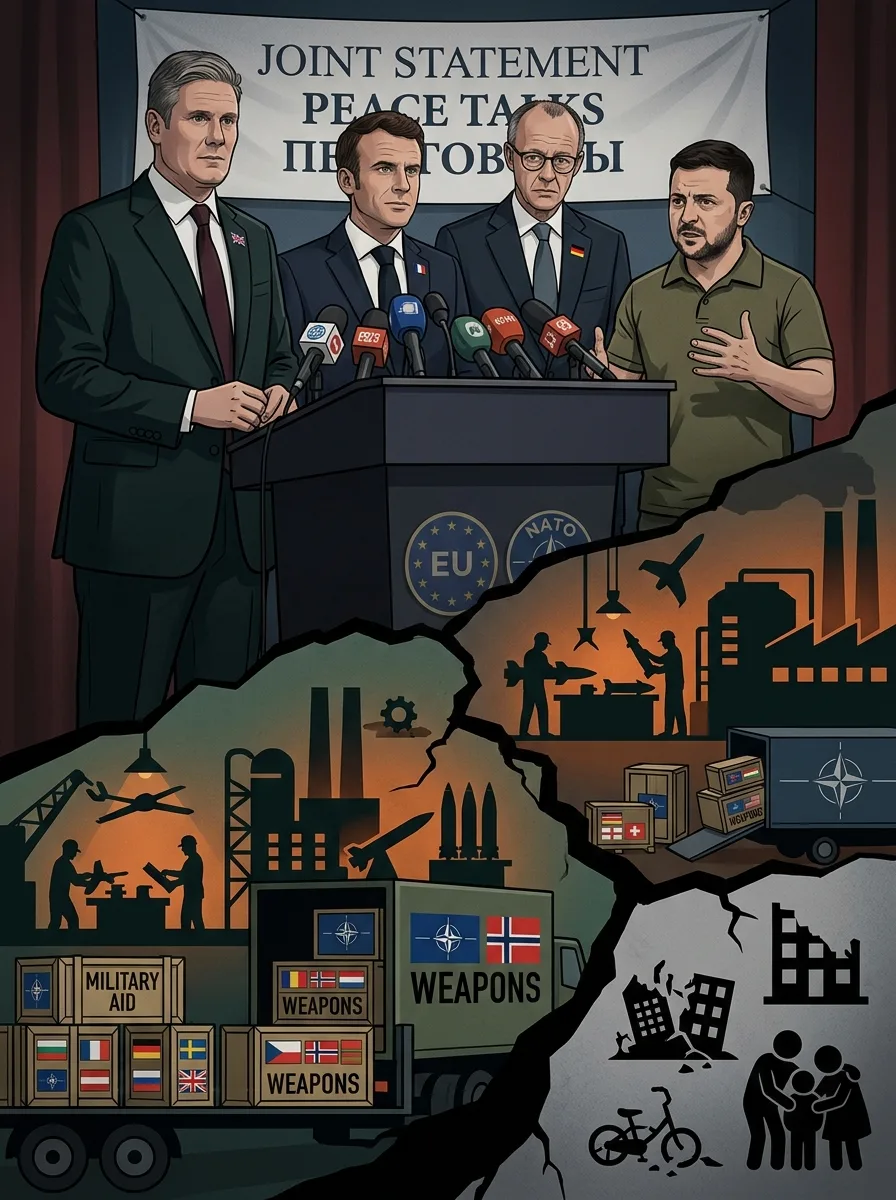 📝 Названы 5 условий перемирия на Украине.

Стармер, Макрон и Мерц сделали совместное заявления посл
