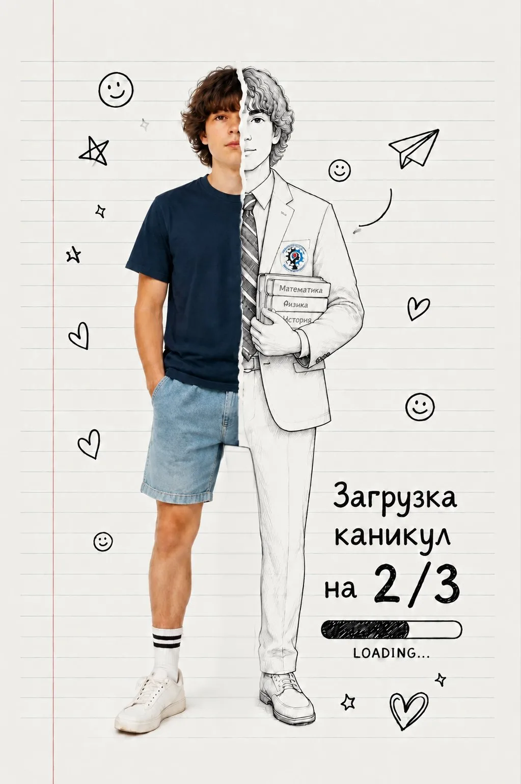 ⬛️⬛️⬛️⬛️⬛️⬛️⬛️⬛️⬛️⬛️ 66%
Лето загружено на 2/3.

Осталось:
— 31 день солнца
— 31 день свободы
— 31 д