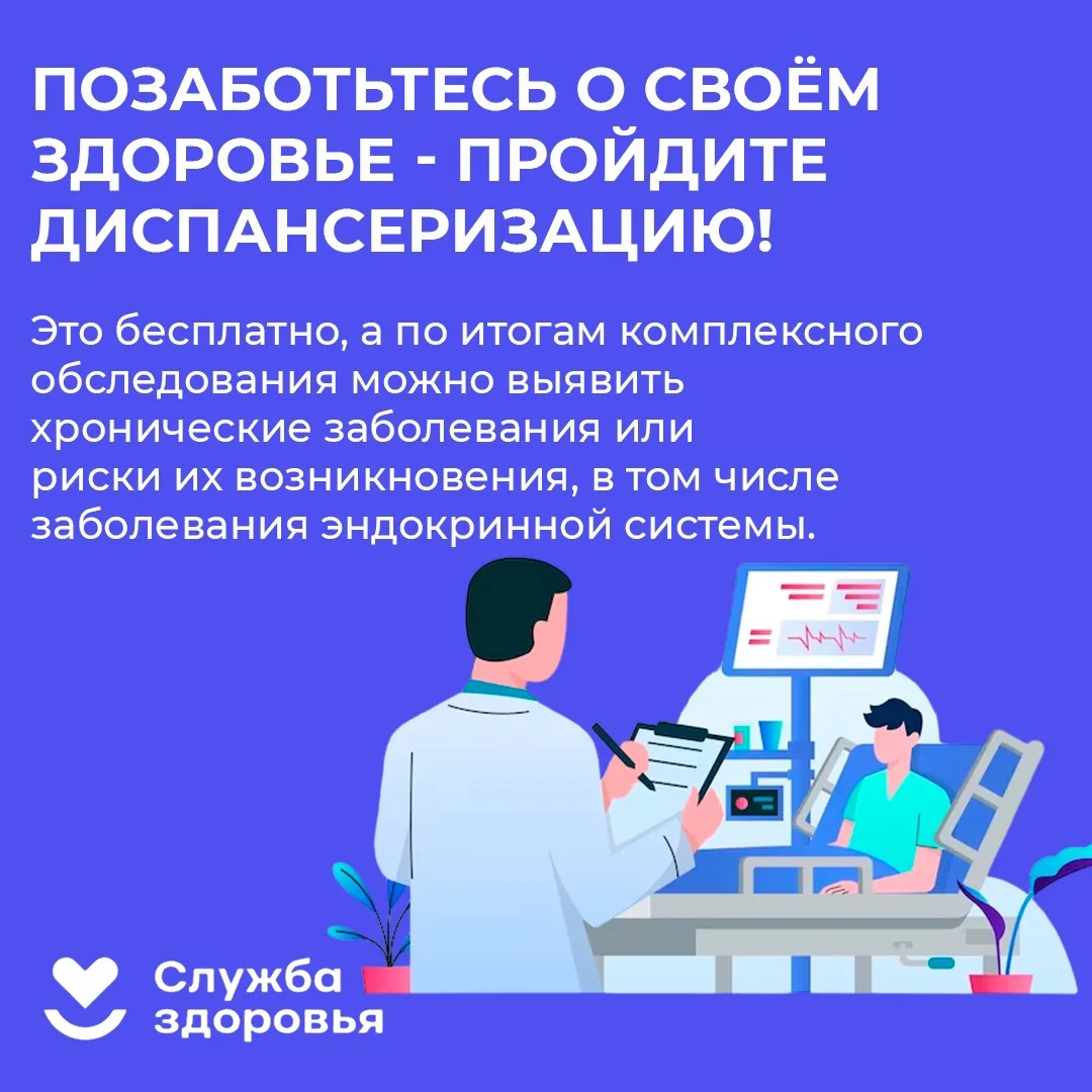 Неделя профилактики заболеваний эндокринной системы (в честь Всемирного дня щитовидной ...