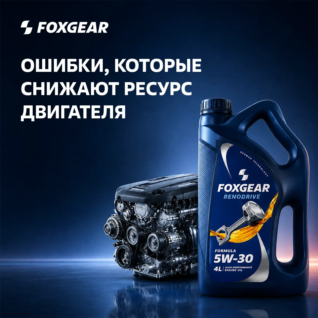 Ресурс двигателя зависит не только от качества моторного масла. На практике не меньшее значение имее