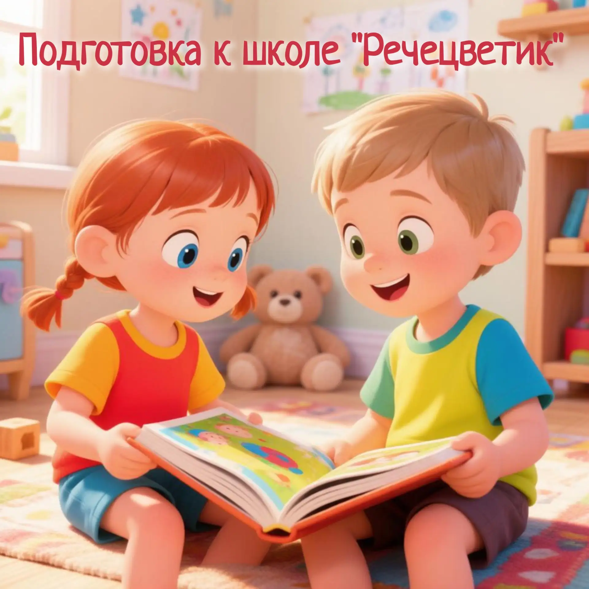 🌟 Дайте своему ребёнку уверенный старт в школьную жизнь с «Речецветиком»! 📚✨