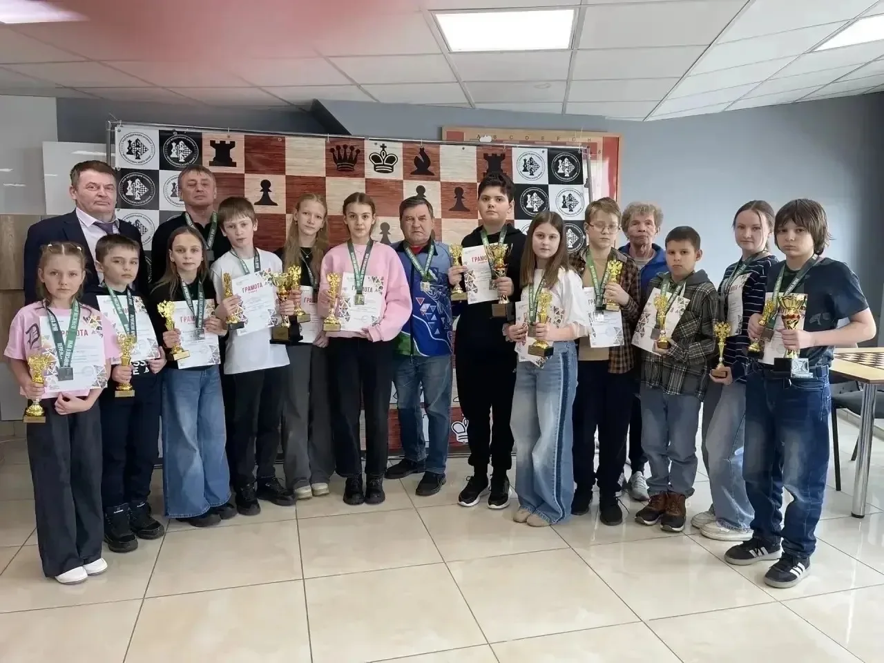 Призовое место в краевом этапе Всероссийских командных соревнований «Чудо-шашки» 🏆  С 13 по 15 марта